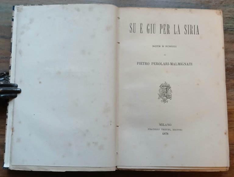 Su e giù per la Siria. Note e schizzi.