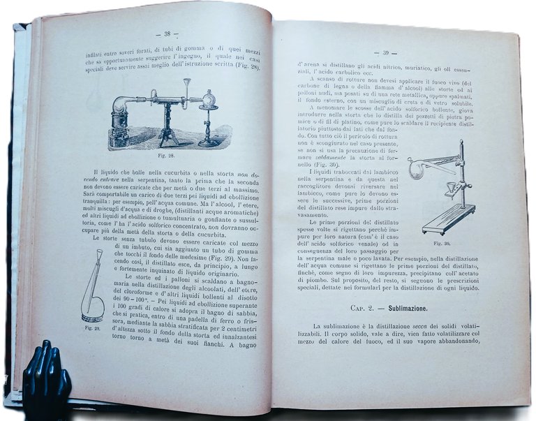 Trattato elementare di farmacia galenica generale, di Giovanni Candussio farmacista.