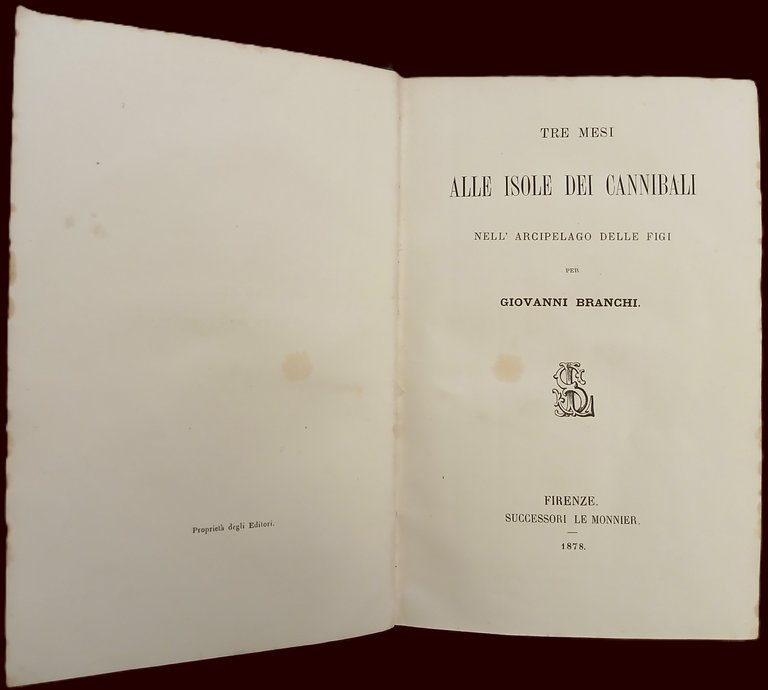 Tre mesi alle isole dei cannibali nell'arcipelago delle Figi.