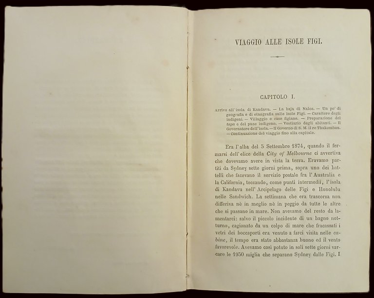 Tre mesi alle isole dei cannibali nell'arcipelago delle Figi.