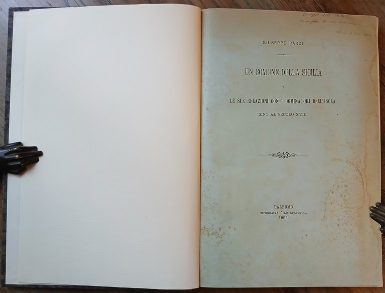 "Un Comune della Sicilia e le sue relazioni con i …
