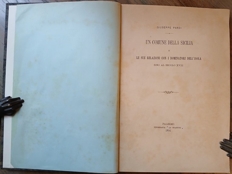 "Un Comune della Sicilia e le sue relazioni con i …
