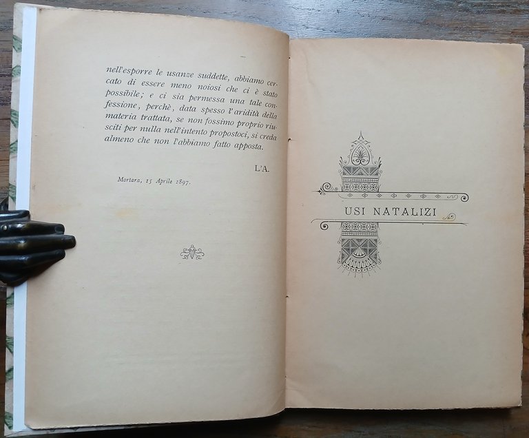 Usi natalizi nuziali e funebri della Sardegna.