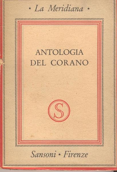 ANTOLOGIA DEL CORANO