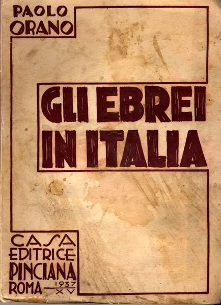 GLI EBREI IN ITALIA