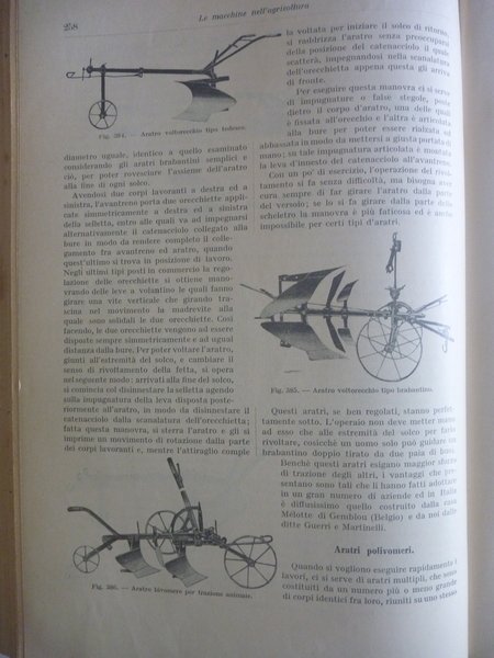 LE MACCHINE NELL'AGRICOLTURA