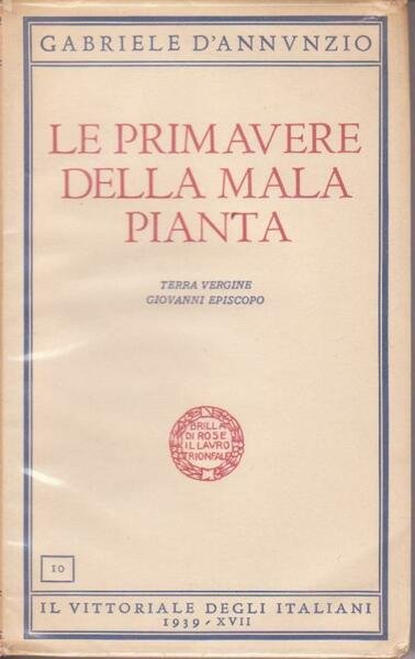 LE PRIMAVERE DELLA MALA PIANTA