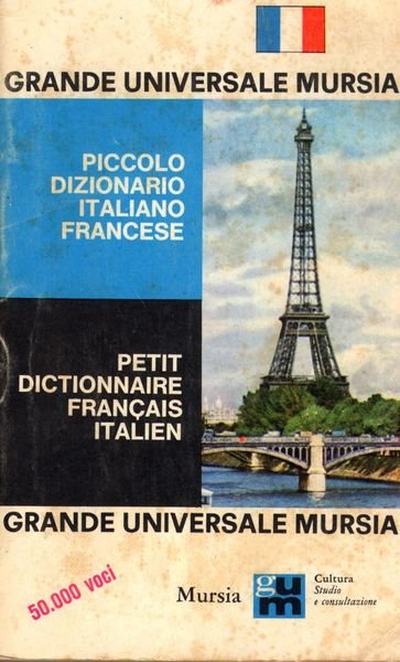 PICCOLO DIZIONARIO ITALIANO FRANCESE - PETIT DICTIONNAIRE FRANCAIS ITALIEN