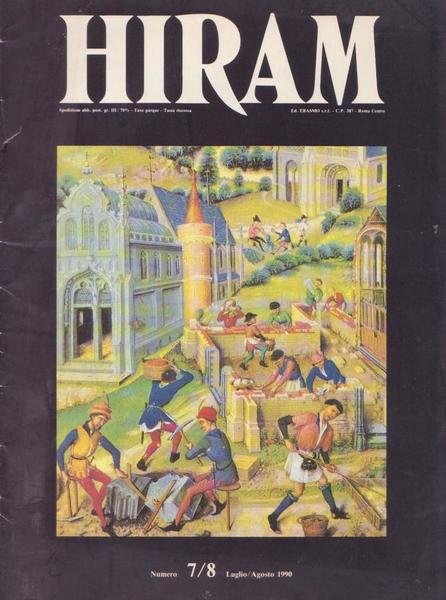 Rivista Massoneria, HIRAM Lug./Ago. 1990 (vedi immagine indice allegato)