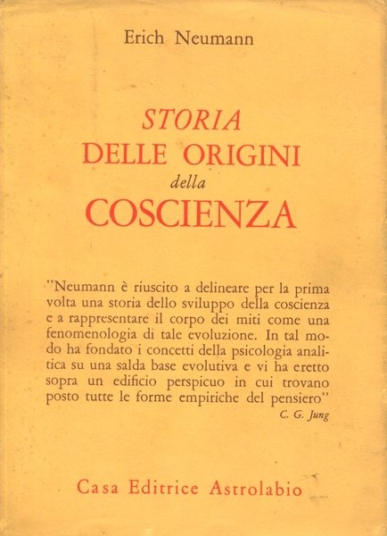 STORIA DELLE ORIGINI DELLA COSCIENZA