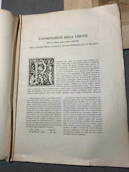 L'incoronazione della Vergine dipinta da Ambrogio Fossano detto il Bergognone …