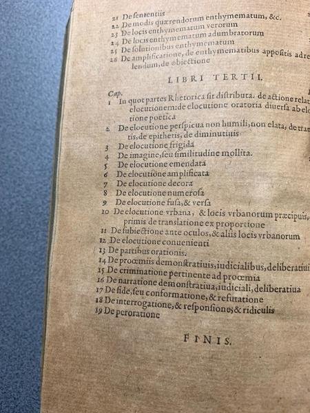 Aristotelis artis rhetoricae libri tres; ab Antonio Riccobono Latine conversi.; …