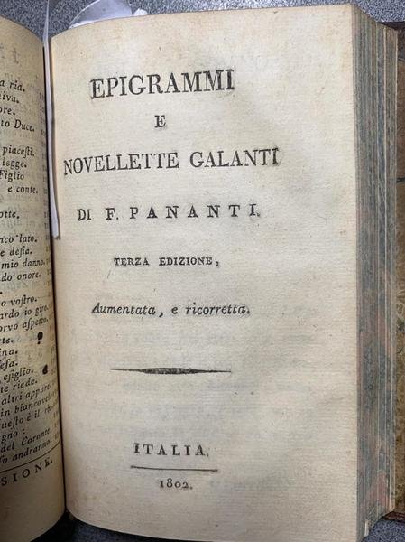 In morte di Lorenzo Mascheroni; unito con: Il fanatismo; La …