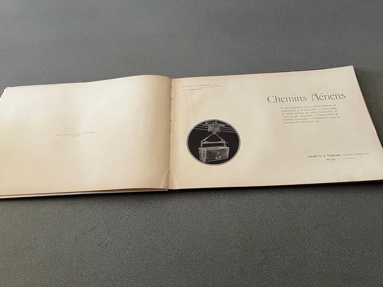 'Chemins Aériens' de tous systèmes, à trois cables (porteur et …