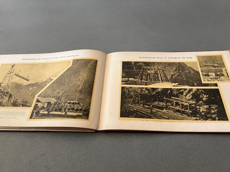 'Chemins Aériens' de tous systèmes, à trois cables (porteur et …