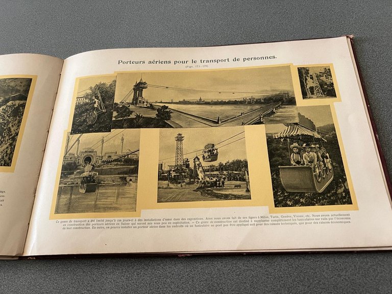 'Chemins Aériens' de tous systèmes, à trois cables (porteur et …