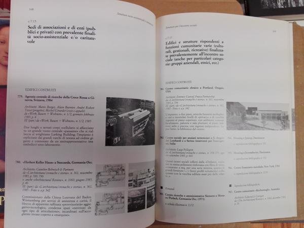 Archivio d'Architettura. Catalogo Ragionato degli Edifici Contemporanei: 1985