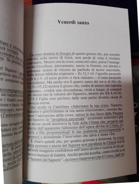 Liturgia Del Triduo Pasquale. Messale - Lezionario - Liturgia Delle …