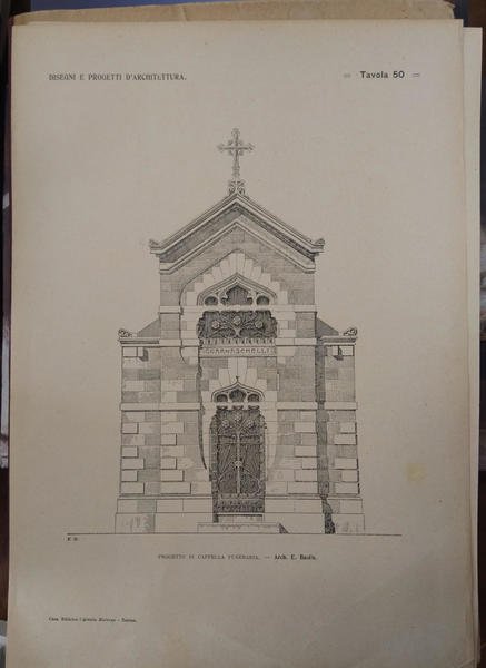 DISEGNI E PROGETTI DI ARCHITETTURA. VILLE, VILLINI, CASE CIVILI, EDIFICI, …
