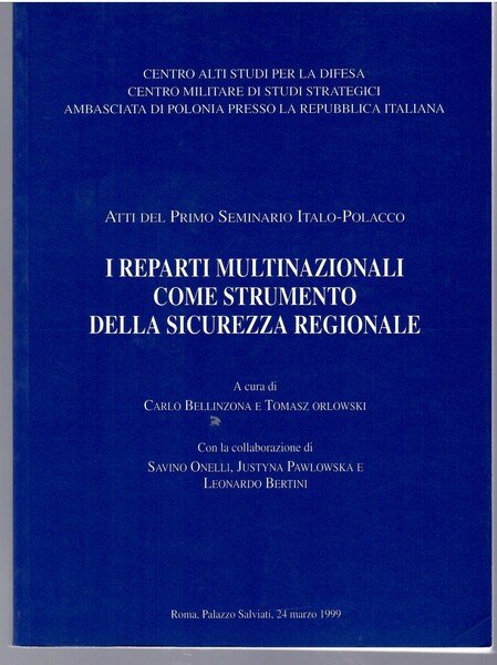 I Reparti Multinazionali Come Strumento Della Sicurezza Regionale | Immagine principale