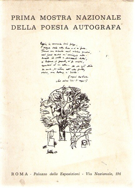 Prima Mostra Nazionale Della Poesia Autografa