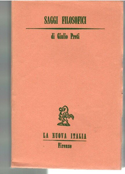 Saggi Filosofici Volume I Empirismo Logico, Epistemologia e Logica
