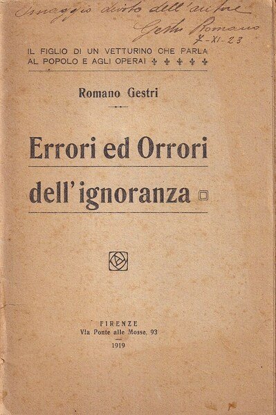 Errori ed Orrori dell'ignoranza | Immagine Gallery 1