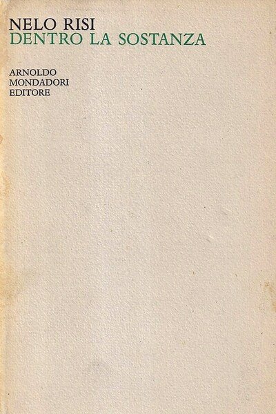 Dentro la sostanza