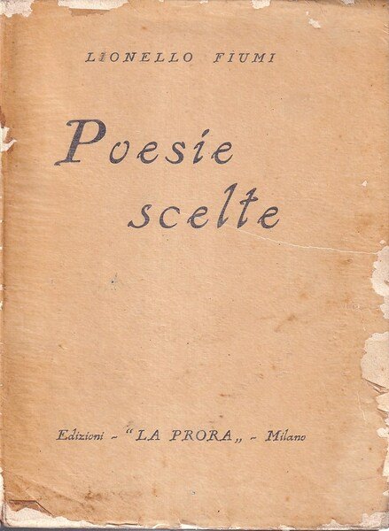 Poesie scelte