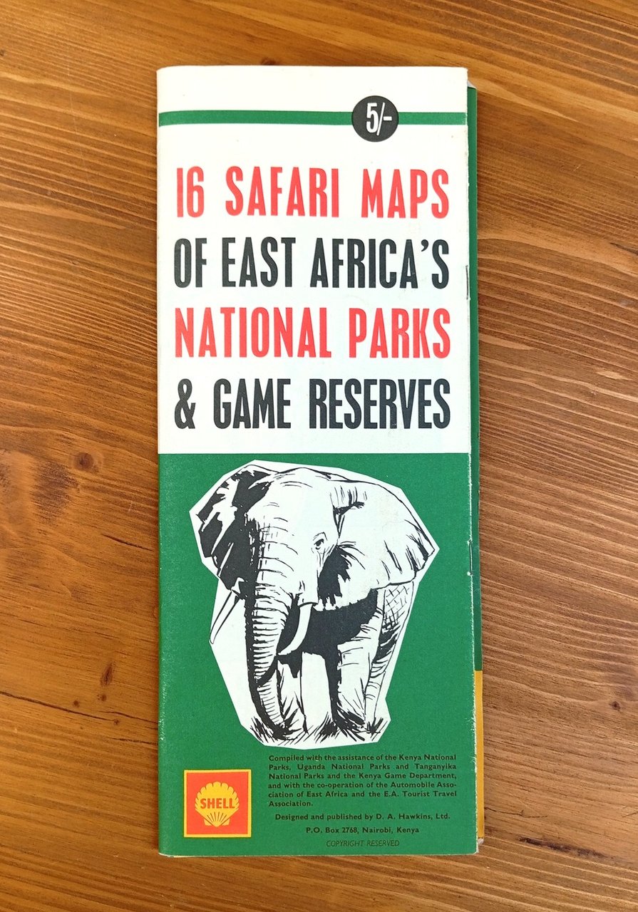 16 Safari Maps of East Africa's National Parks &amp; Game …