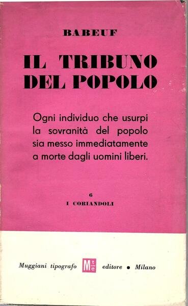 Il Tribuno Del Popolo