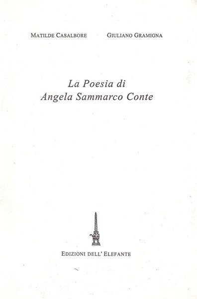 La Poesia di Angela Sammarco Conte | Immagine principale