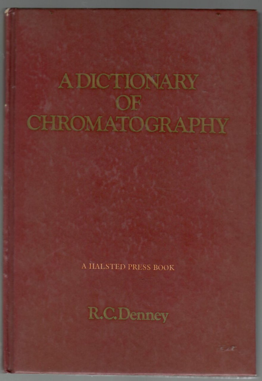 A Dictionary of Chromatography | Immagine principale