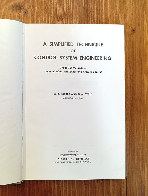 A simplified technique of control system engineering. Graphical methods of …