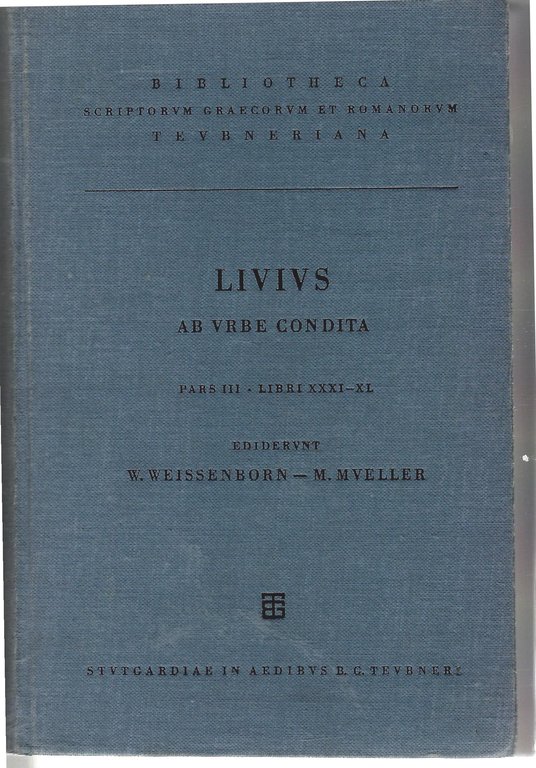 Ab Urbe Condita Pars III Libri XXXI-XL | Immagine Gallery 2