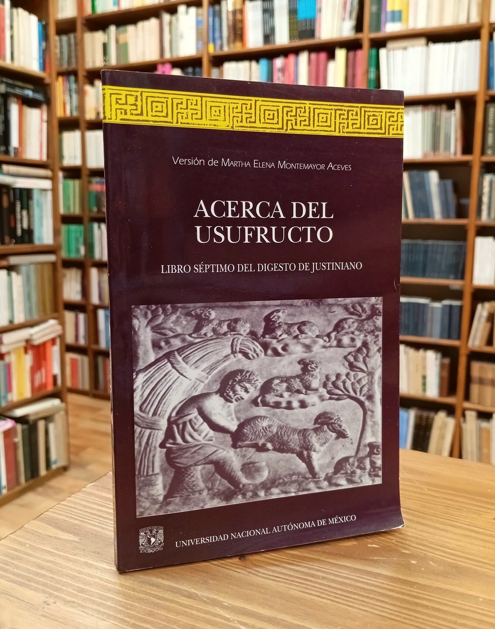 Acerca del usufructo. Libro séptimo del Digesto de Justiniano | Immagine principale