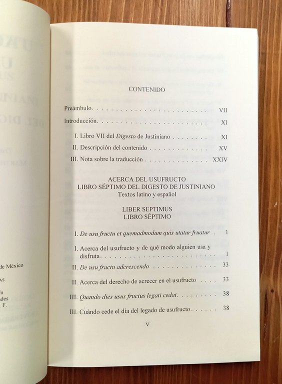 Acerca del usufructo. Libro séptimo del Digesto de Justiniano | Immagine Gallery 2