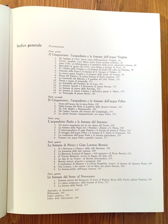 Acque e fontane di Roma