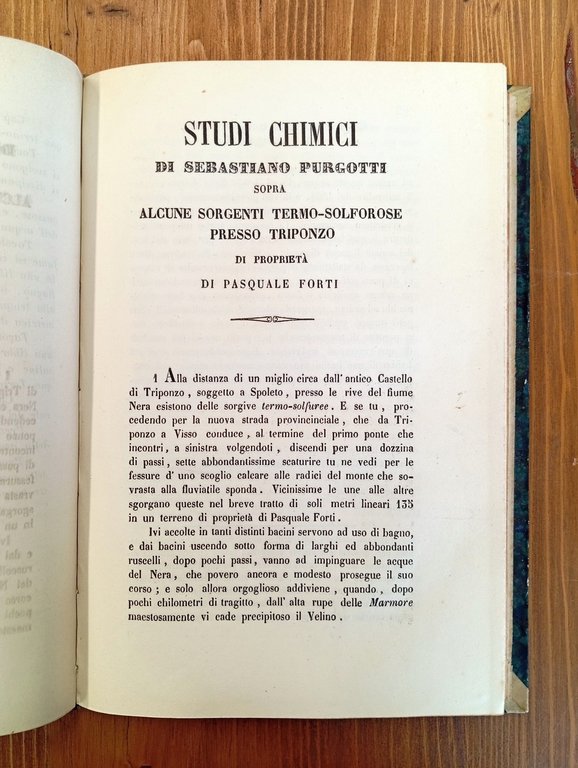 ACQUE MINERALI E TERMALI IN TOSCANA, UMBRIA, LAZIO ED EMILIA-ROMAGNA …