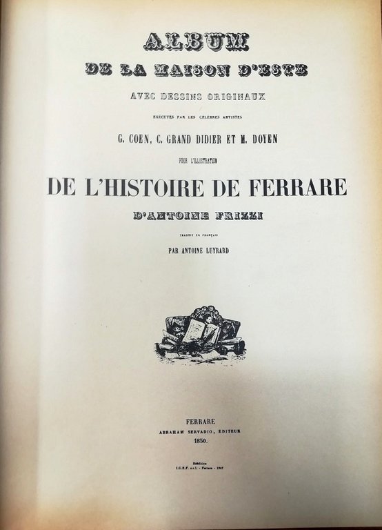 Album estense : con disegni originali dei rinomati artisti G. …