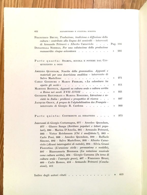 Alfabetismo e cultura scritta nella storia della società italiana. Atti … | Immagine Gallery 3