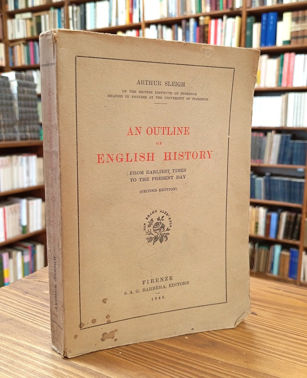 An outline of English history, from earliest times to the …