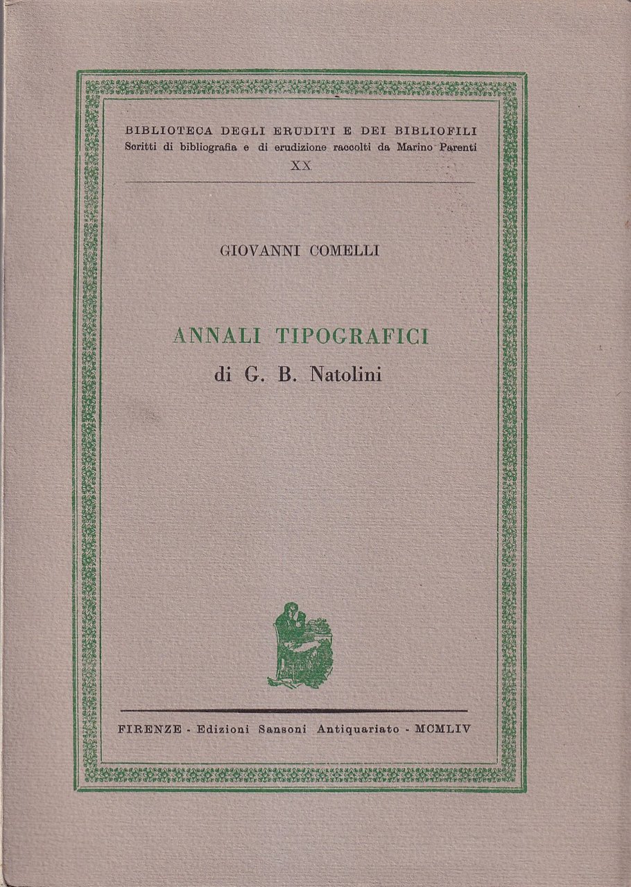 Annali tipografici di G.B.Natolini | Immagine principale
