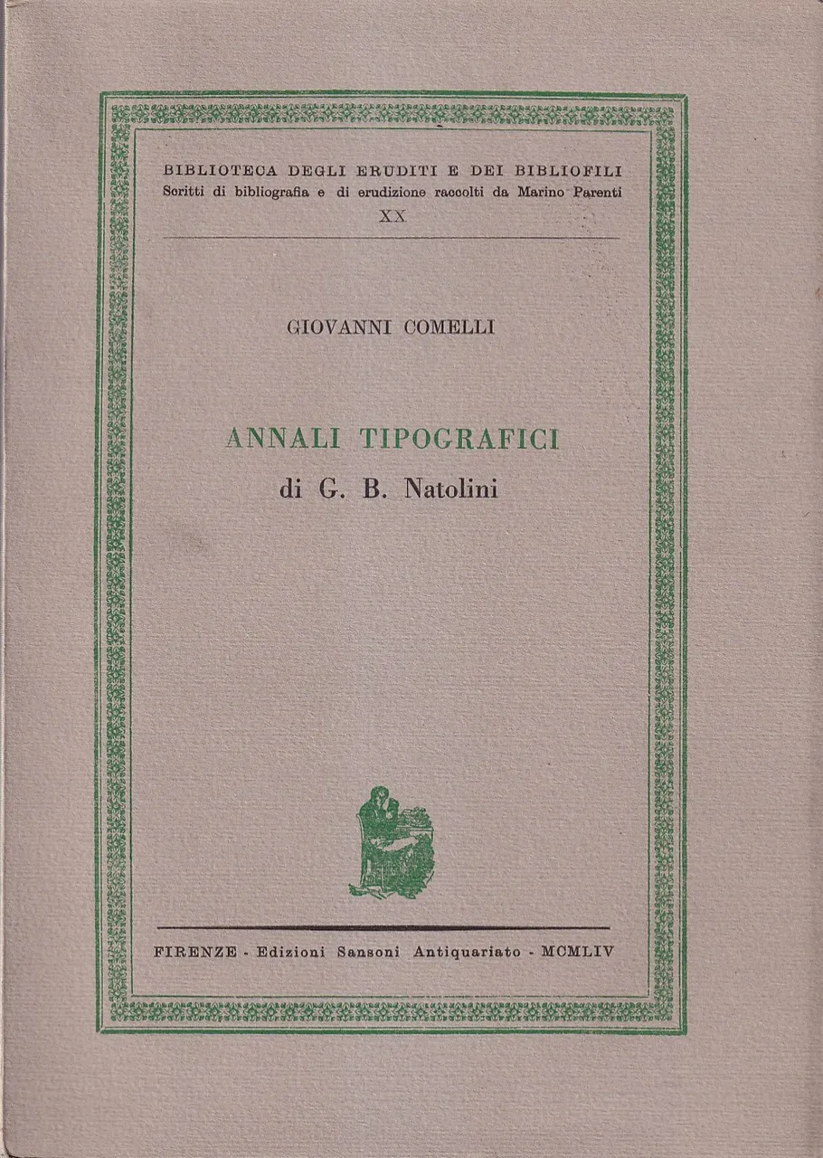 Annali tipografici di G.B.Natolini | Immagine principale