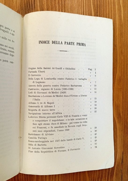 Antologia militare, premiata dal Ministero della Guerra. Parte I: Narrazioni