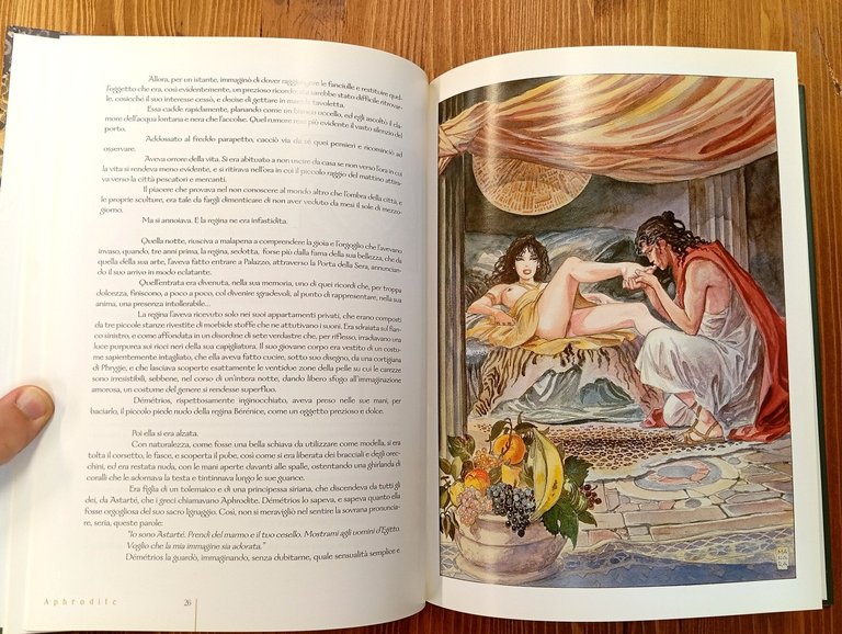 Aphrodite. Illustrazioni di Milo Manara
