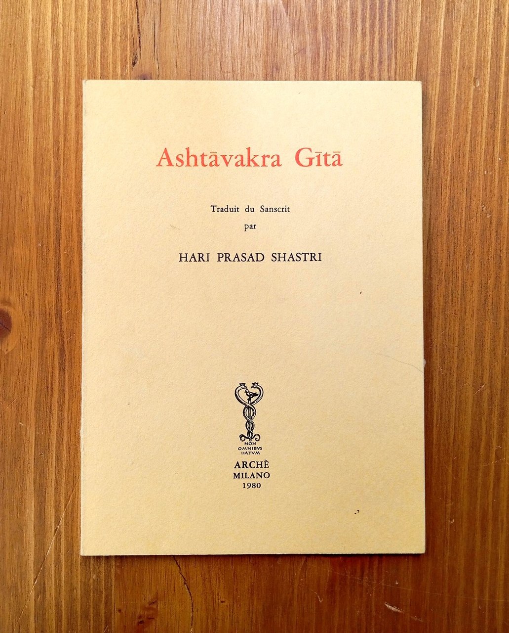 Ashtavakra Gita | Immagine principale