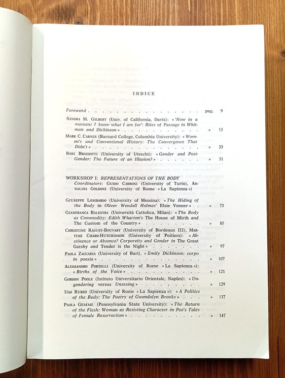 Atti dell'Undicesimo Convegno Biennale "Methodologies of Gender", Università di Messina, … | Immagine Gallery 2
