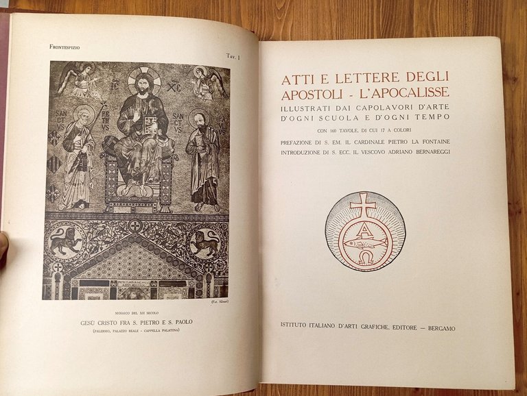 Atti e Lettere degli apostoli - L'Apocalisse. Illustrati dai capolavori …