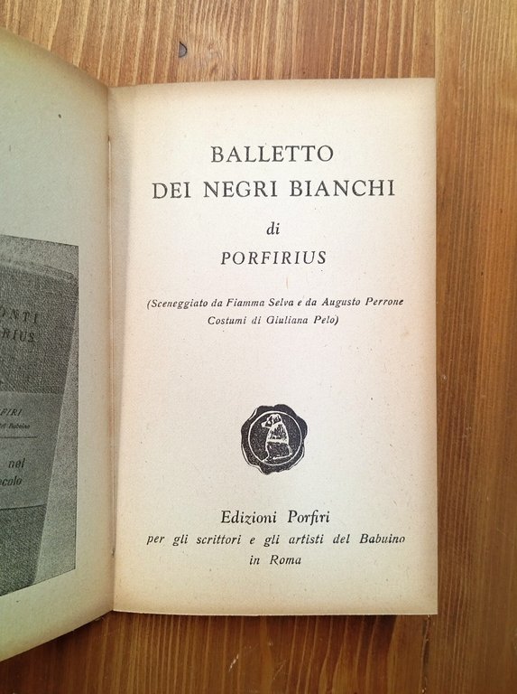 Balletto dei negri bianchi
